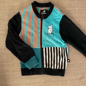 Kids Moomin Striped Sweater - 100% Cotton